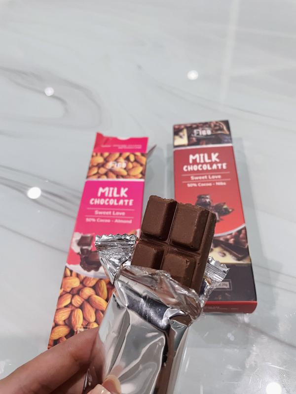 Milk Chocolate Nhân Bánh Xốp Phô Mai Siêu Ngon FIGO 20g