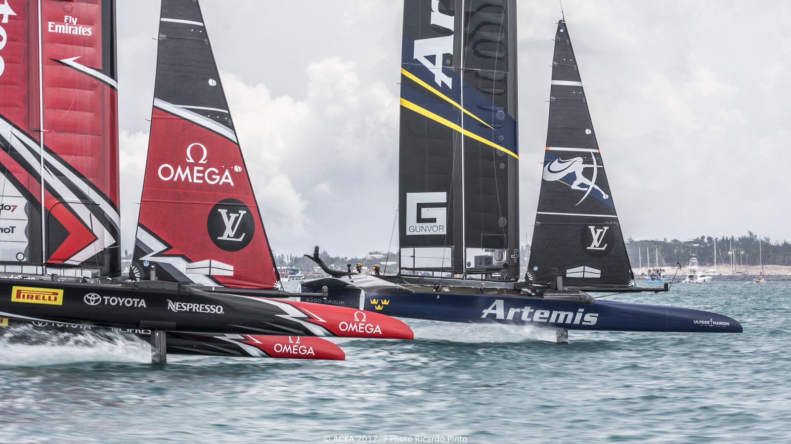 America&#39;s Cup 2017 @Bermuda, Louis Vuitton Final: TNZ 2 vs Artemis 1 | Catamaran Racing, News ...