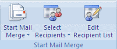How to do a Mail Merge in Word