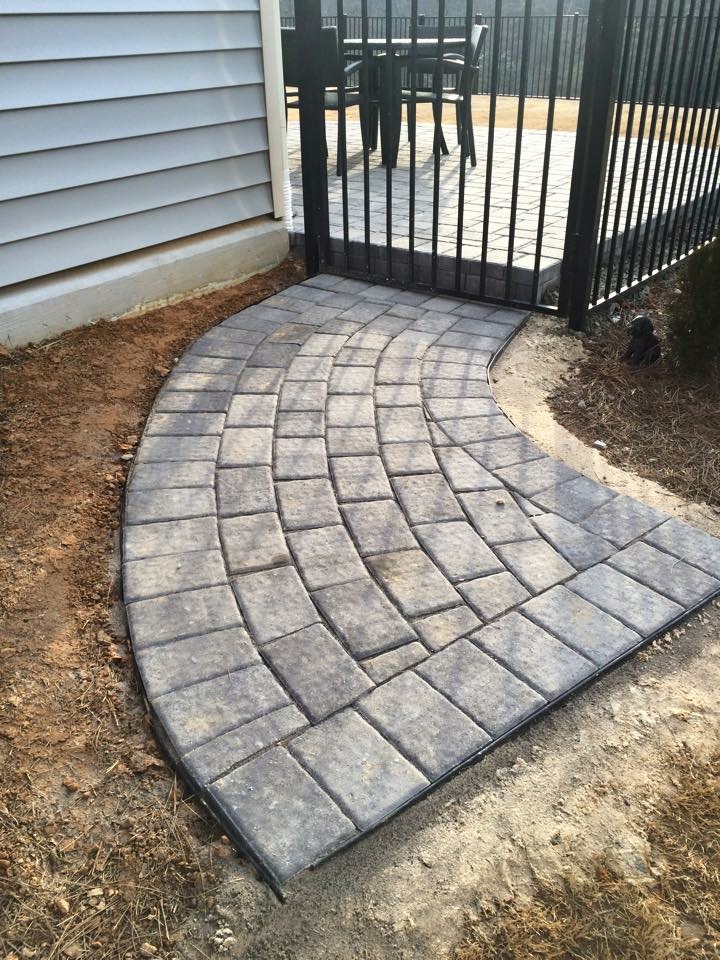 Two Brothers Landscaping Llc Wrap Around Paver Patio The