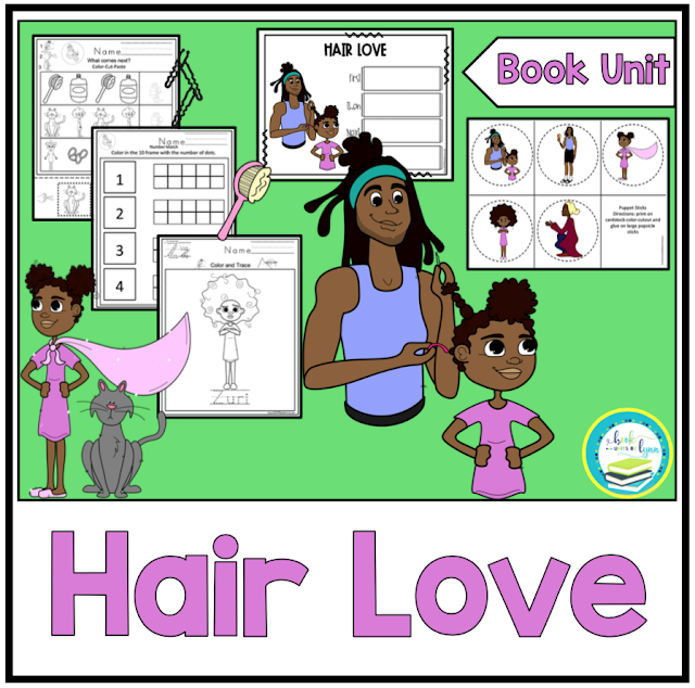 HAIR LOVE BOOK UNIT Book Units by Lynn