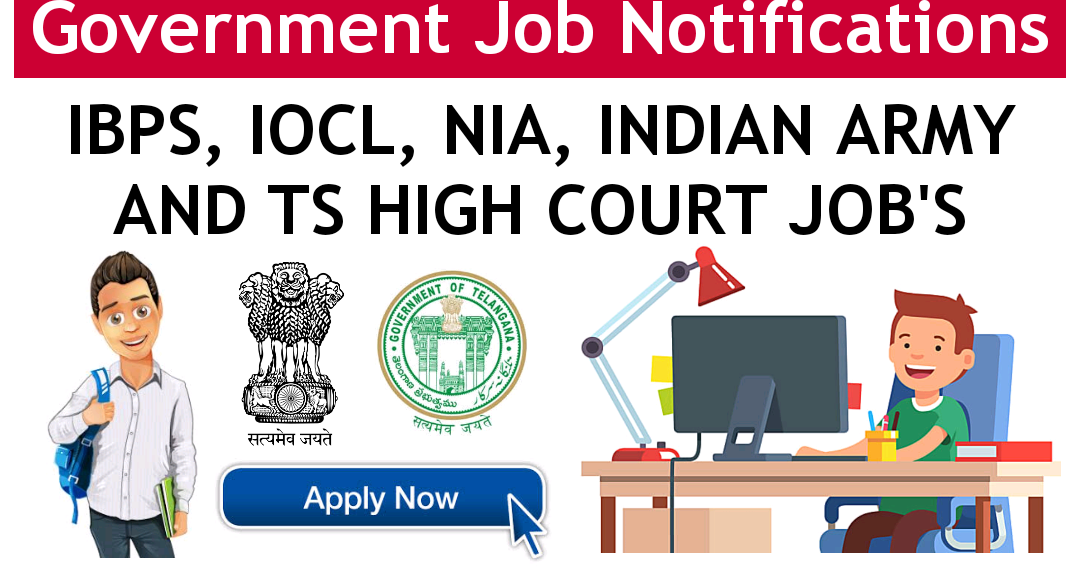 Latest govt jobs notifications 2019 TSPSC INFO