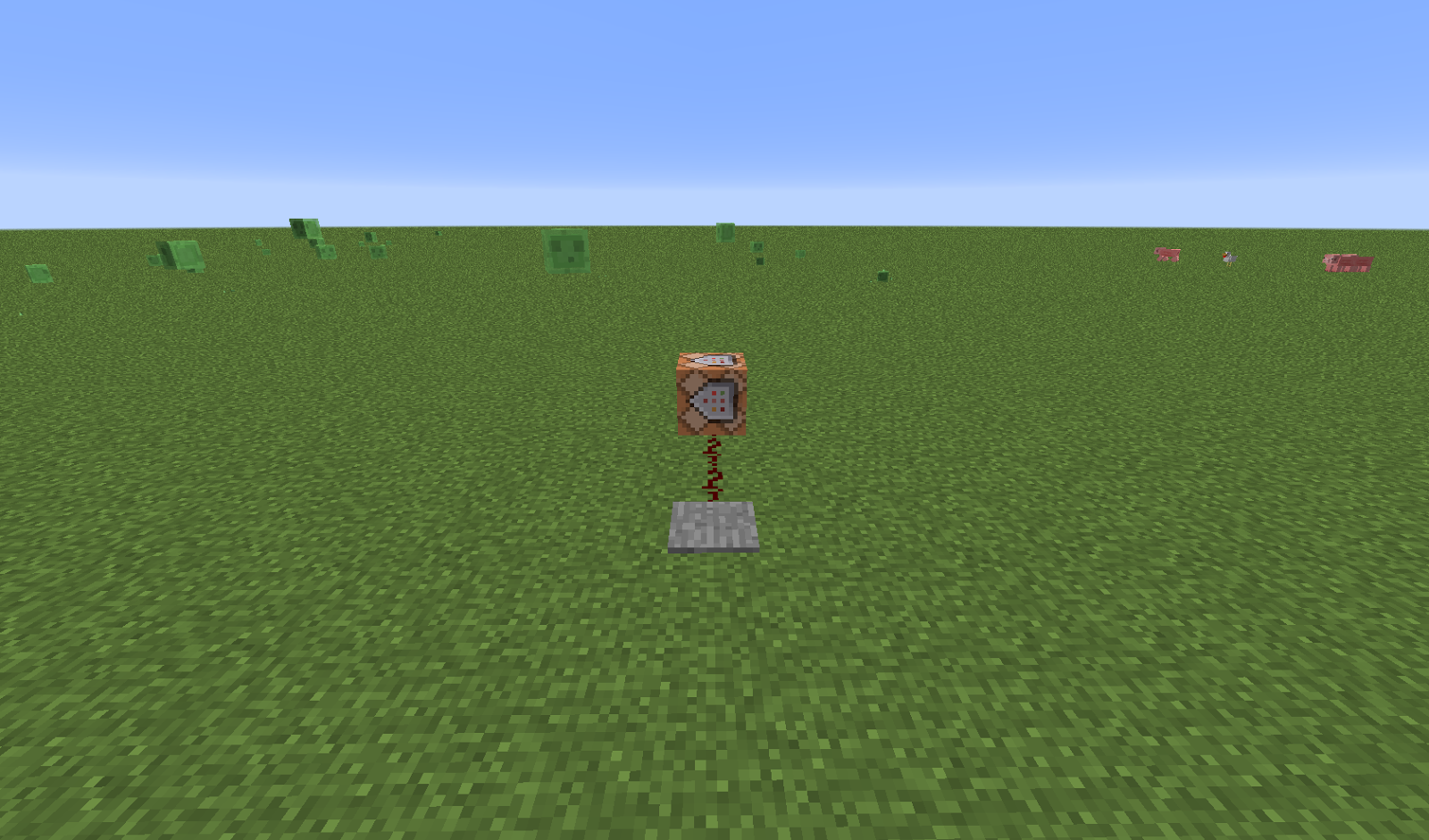 MineDYE Command Block kill all entities except players