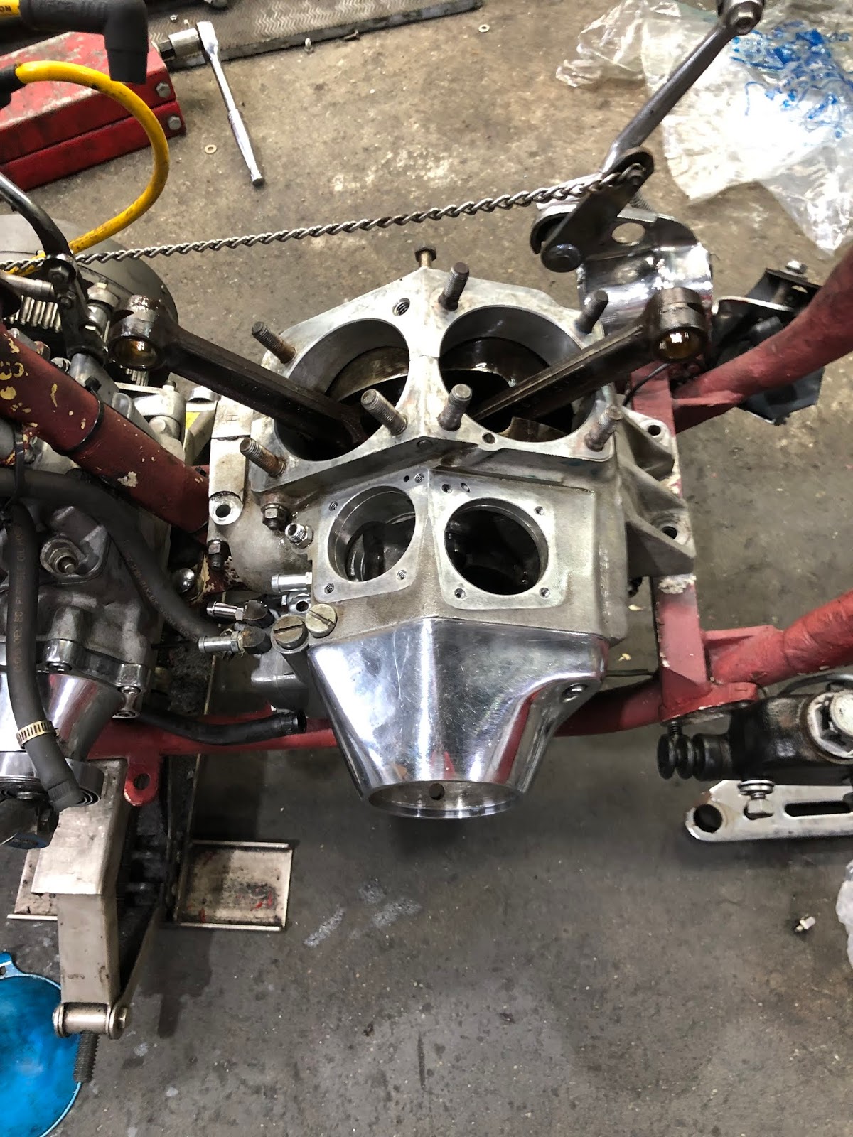 ショベルヘッド エンジンリビルド カム周り組み付け編。