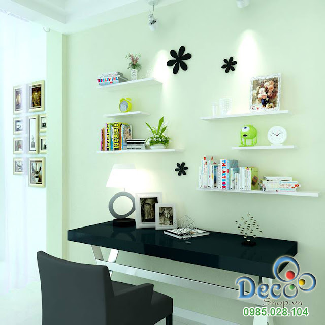 Kệ gỗ treo tường Deco KH 36