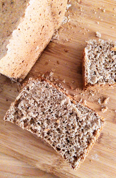 Receta de pan de molde de espelta