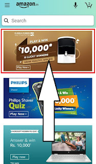 Amazon Eureka Forbes Quiz Answers – Win Rs 10000