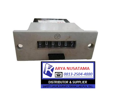 Jual Counter 6 Digit Tombol Reset 24V DC/ 50 hz