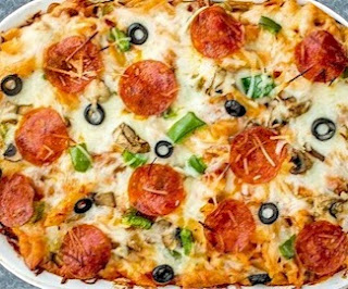Low Carb Keto Pizza Casserole Recipe