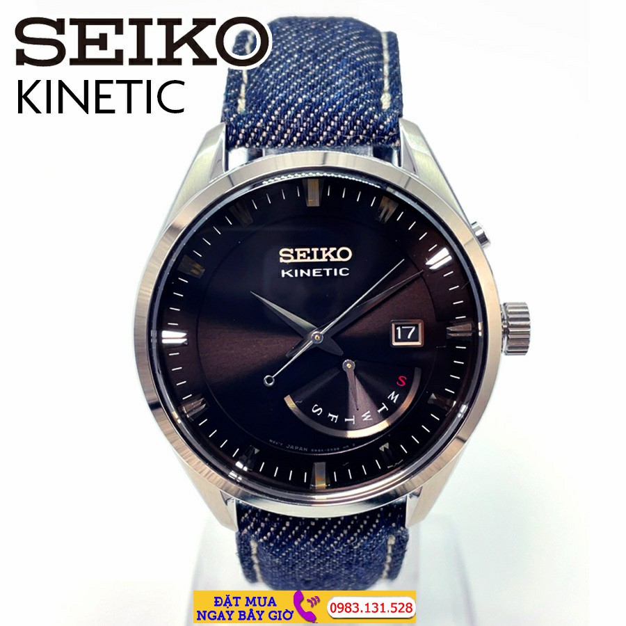 Top 20 Đồng Hồ Seiko kinetic Size 36mm Độ mới leng keng hàng secondhand