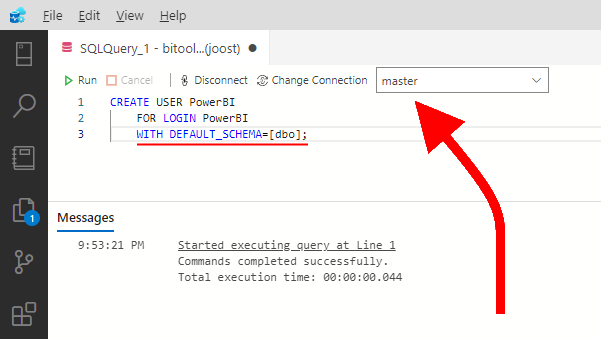 Microsoft BI Tools: SQL Snack: Create readonly DB user in Azure SQL DB