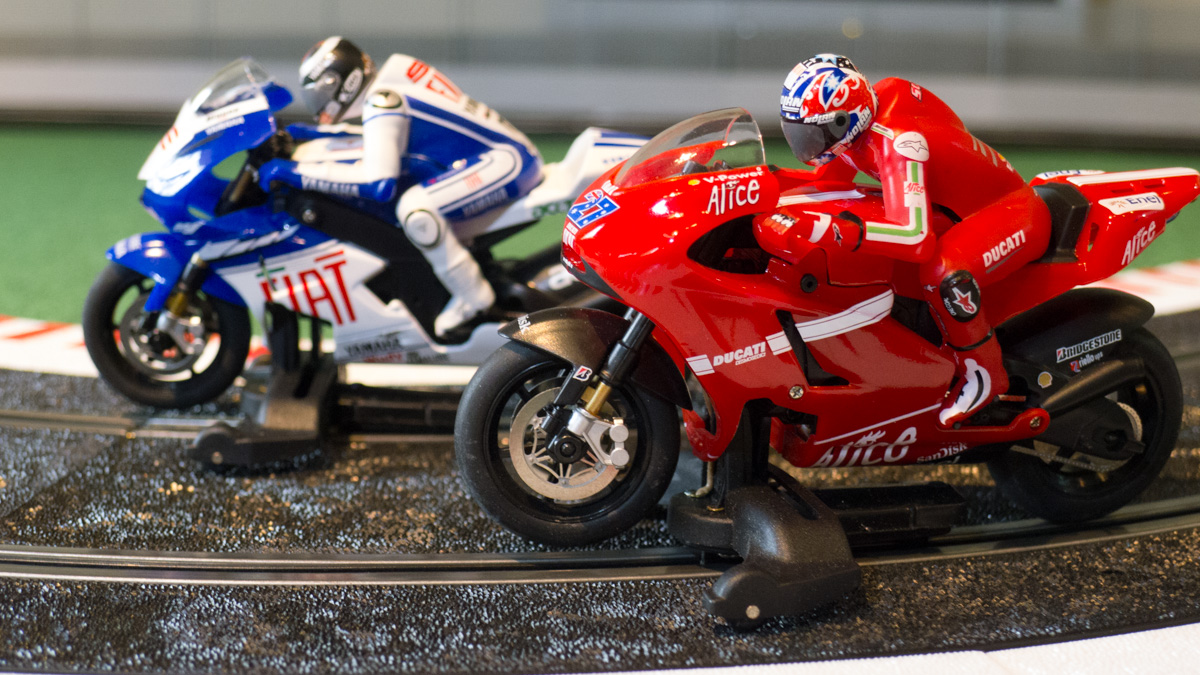 Scalextric a medida eventos y centros comerciales, circuitos y pistas ...