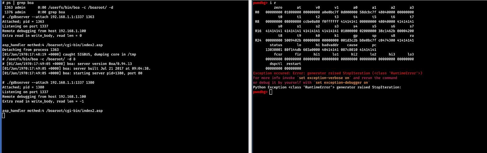 Fuzzing IoT devices for Memory corruption 0' Days.