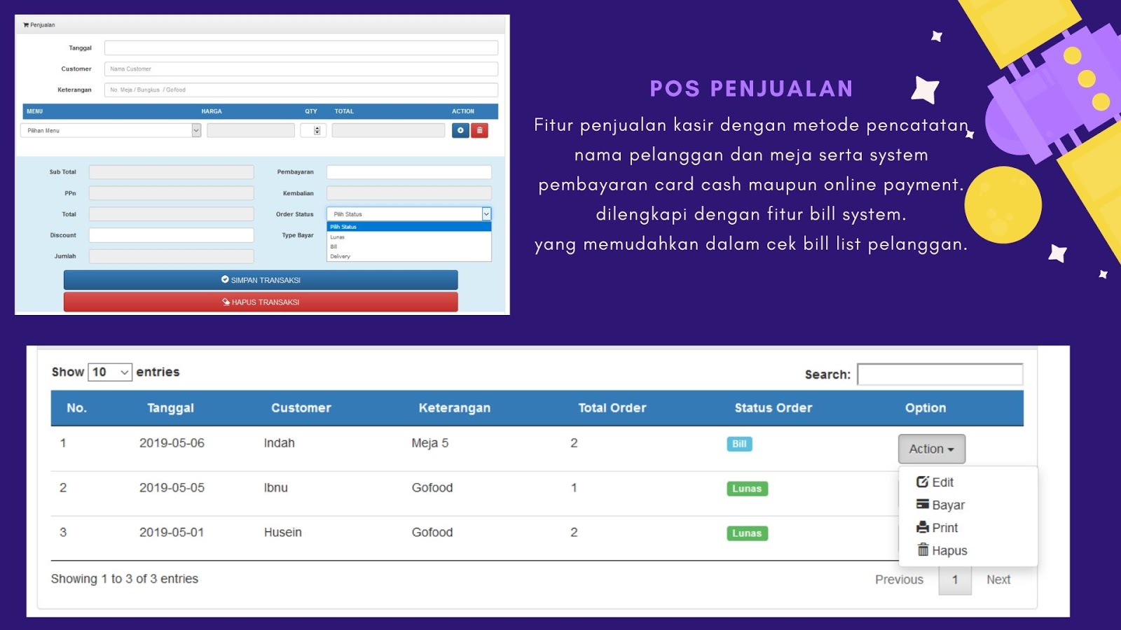 aplikasi restoran online,software program kasir restoran cafe rumah makan,kuliner