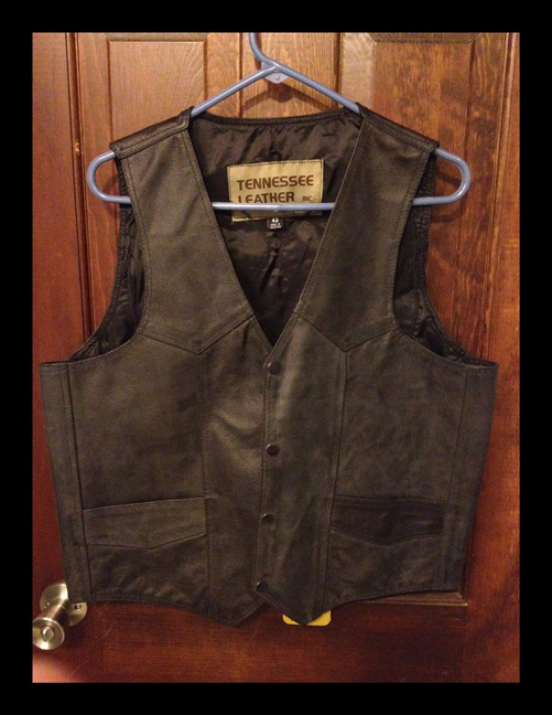 Traceygurney.com: Daryl Dixon Winged Leather Vest