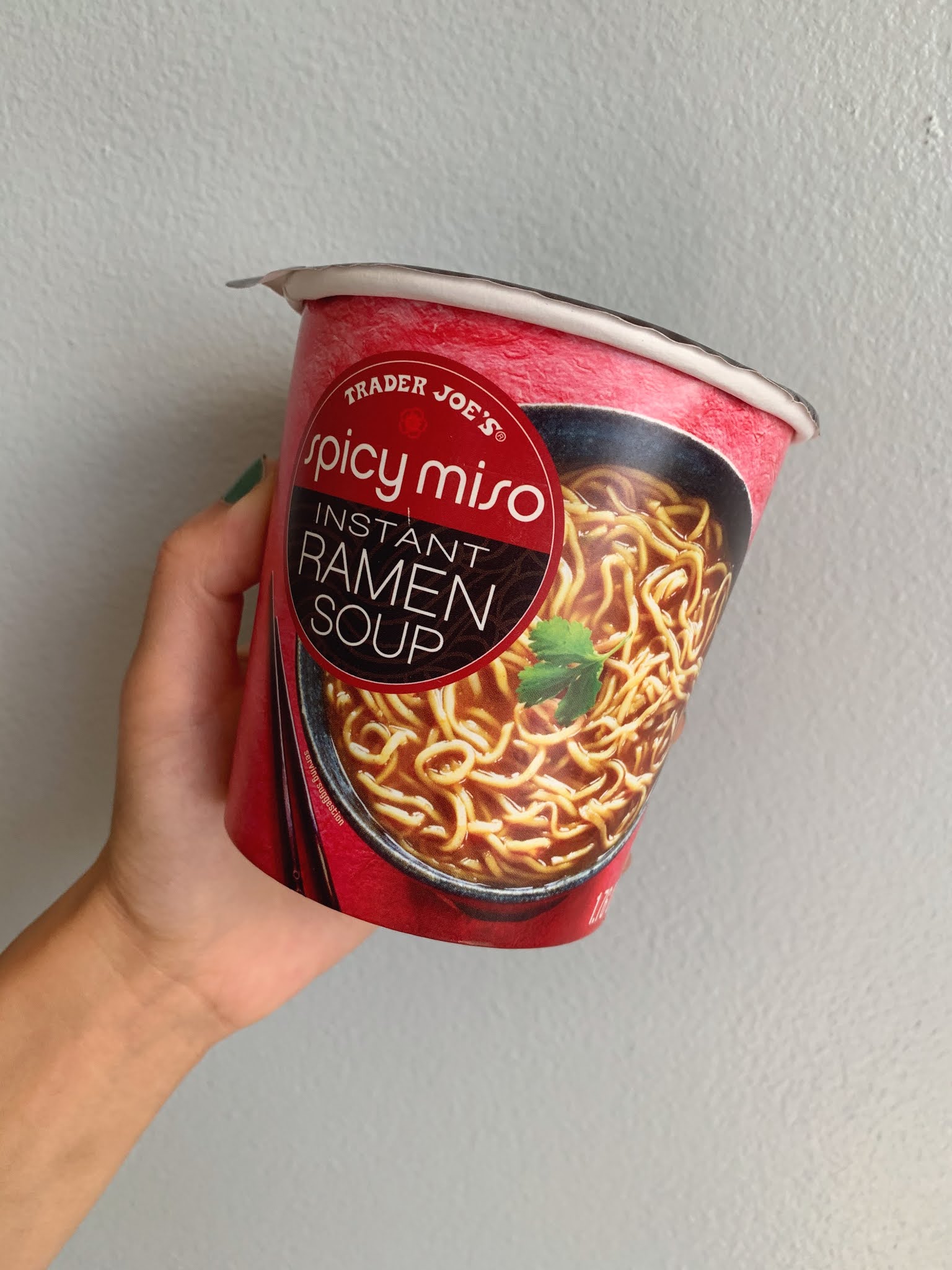 Trader Joe's Spicy Miso Instant Ramen Soup