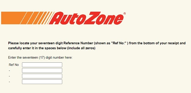 AutoZone survey winners AutoZone sweepstakes