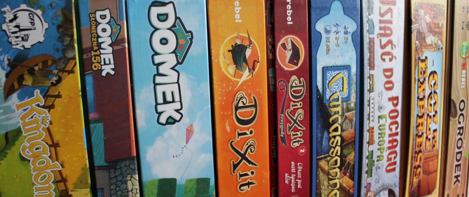 Kolekcja gier planszowych - encyklopedia planszówek