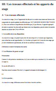 rapport de stage hotellerie 3eme