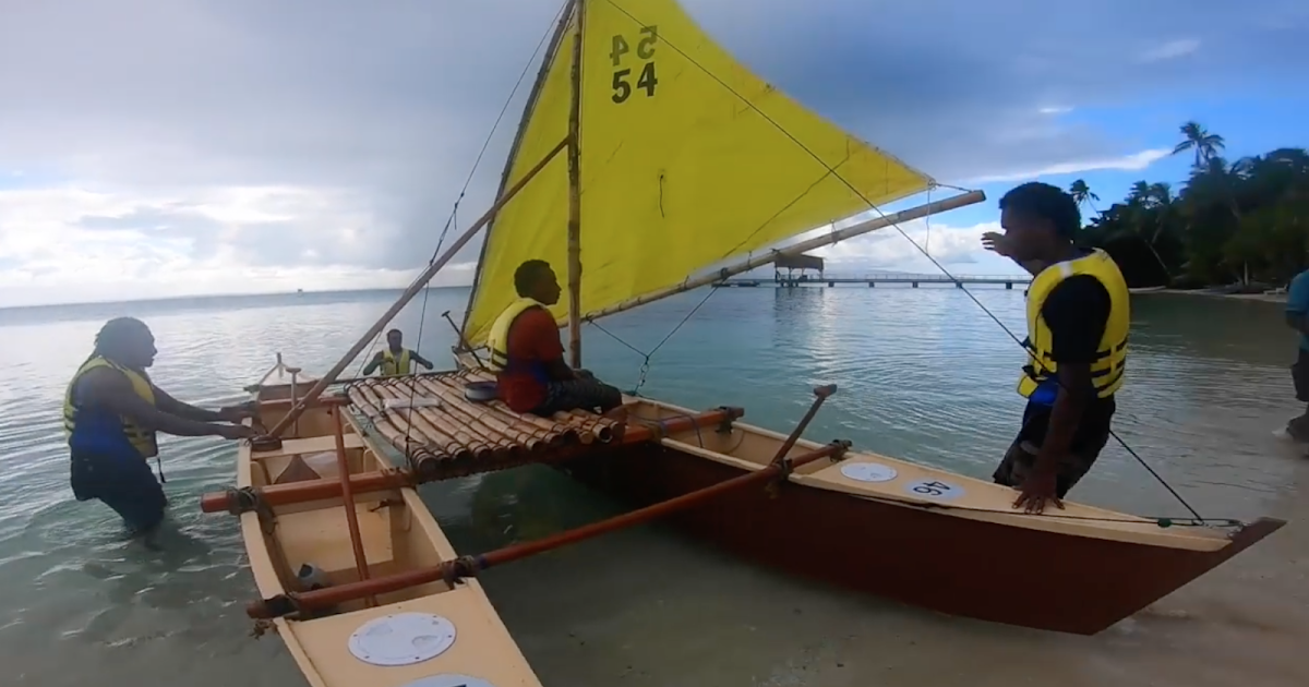 Outrigger Sailing Canoes