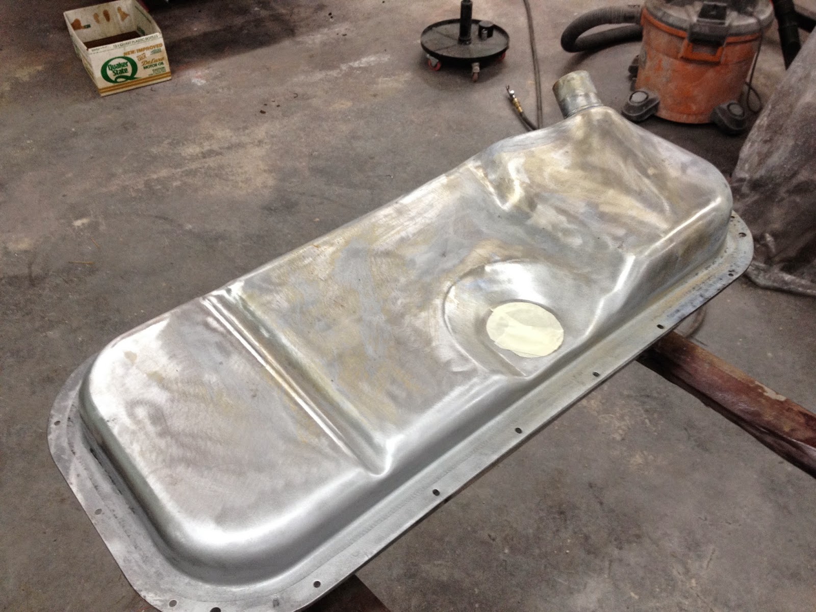 MORRIS RIDES AGAIN...IN SOUTH CAROLINA FUEL TANK RESTORATION IS COMPLETE