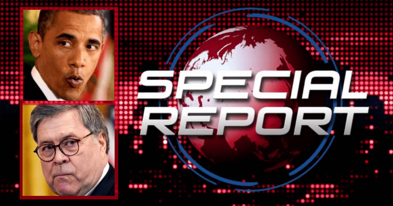 ‘No Scandal’ Obama Thought He Was Safe – Then AG Barr Launches His Own Russia Probe