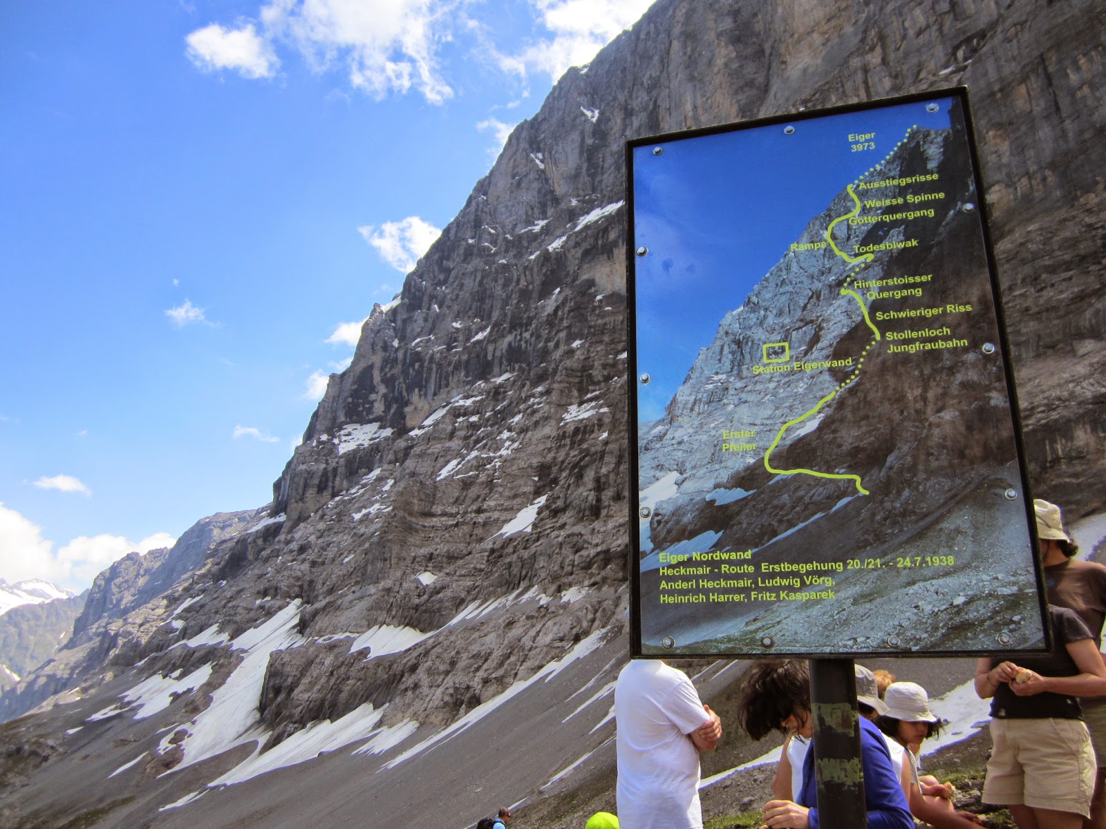 Climbing Trip Reports: Eiger Klettersteig