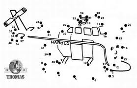 teknologi untuk kanak-kanak(kenderaan udara): sambung titik pada gambar