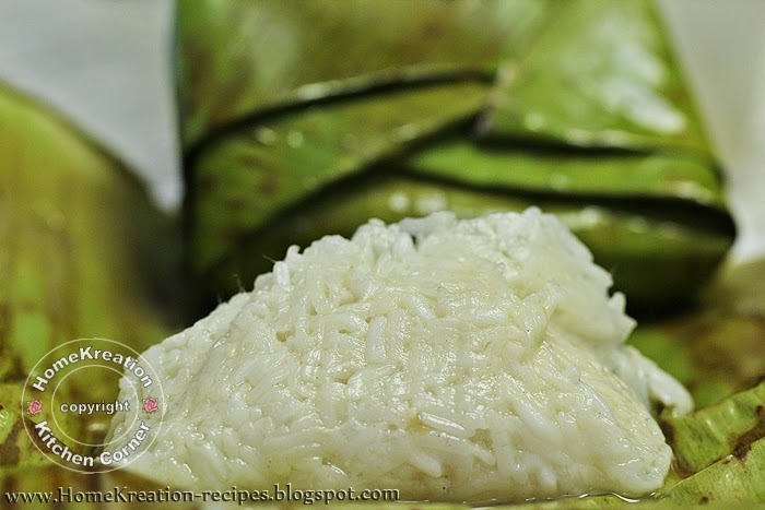HomeKreation - Kitchen Corner: Tapai Pulut (Sweet Fermented Glutinous ...