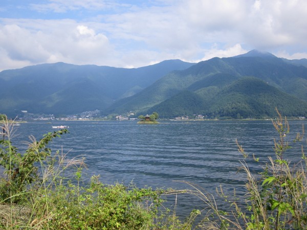 Lake near Fuji