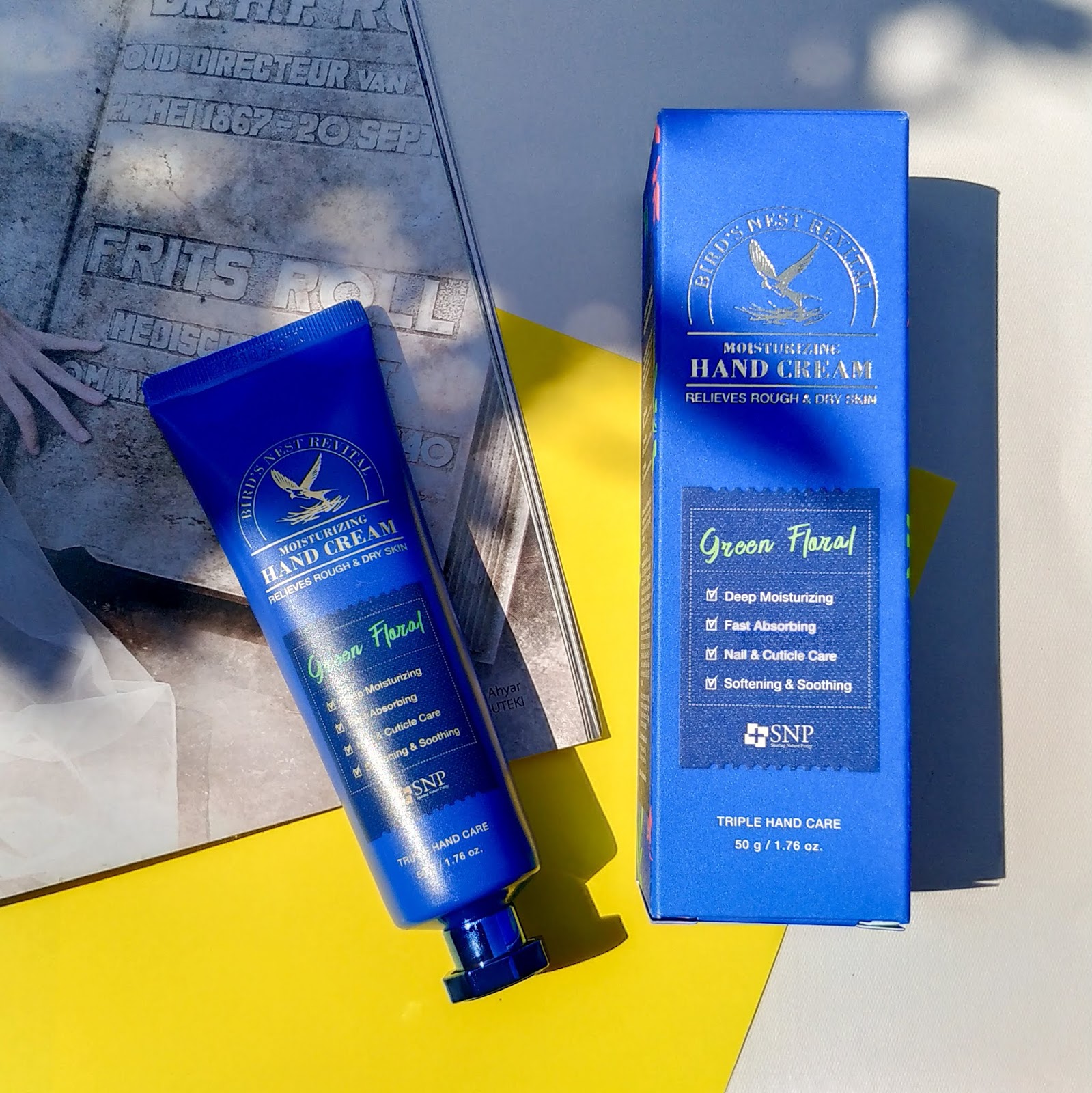 SNP BIRD'S NEST REVITAL MOISTURIZING HAND CREAM Your Wild Daisy