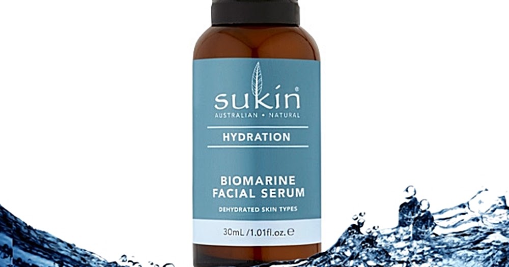 Sukin Hydration Biomarine Facial Serum 30ml.