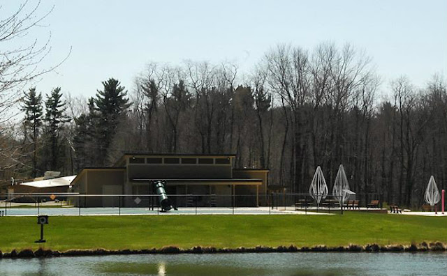 Pool at a distance at @GSNEO Camp Timberlane