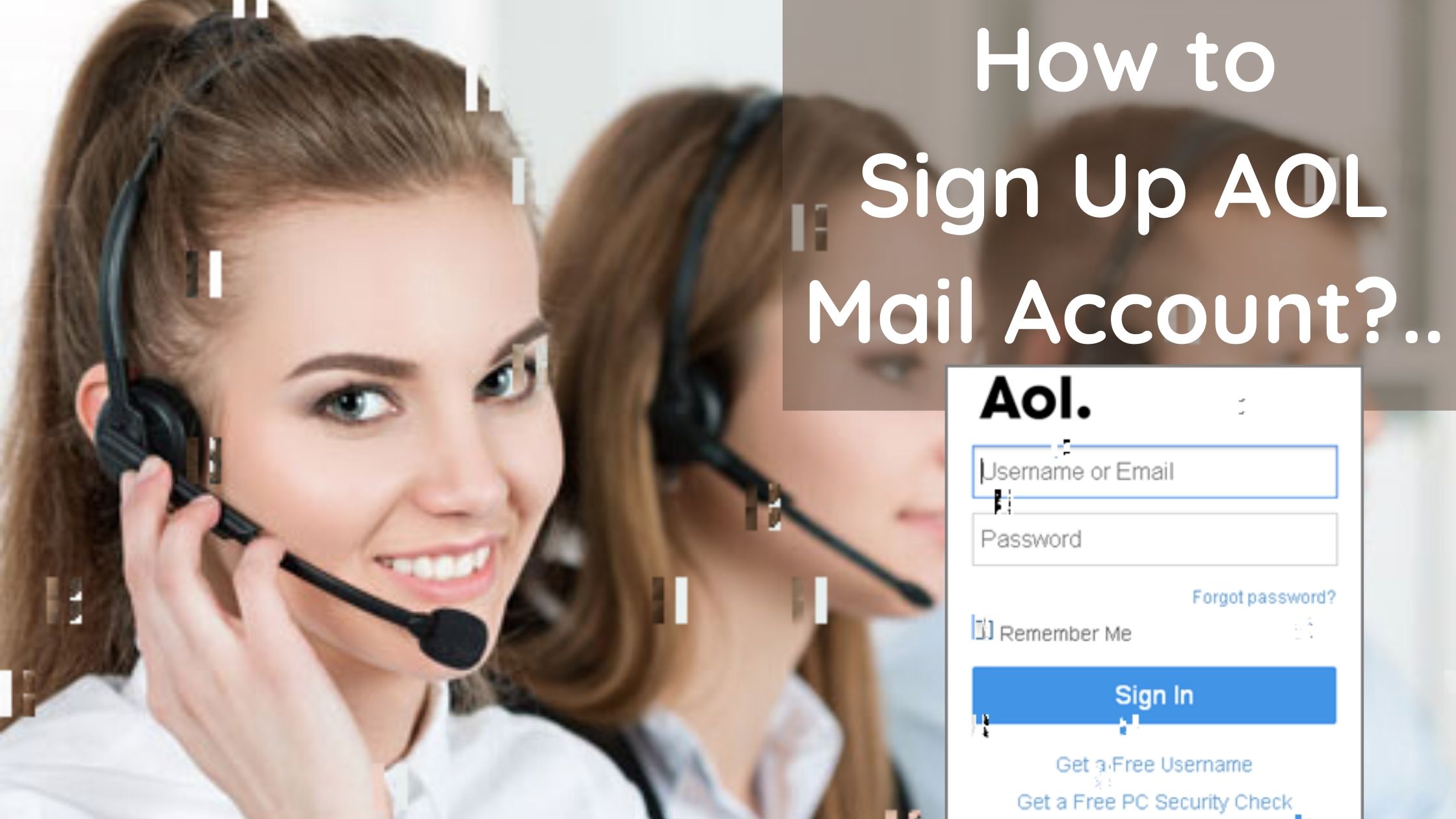 Best Guideline for Sign Up an AOL Email Account AOL Mail Sign UP