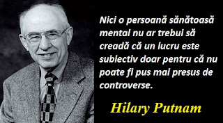 Citatul zilei: 31 iulie - Hilary Putnam