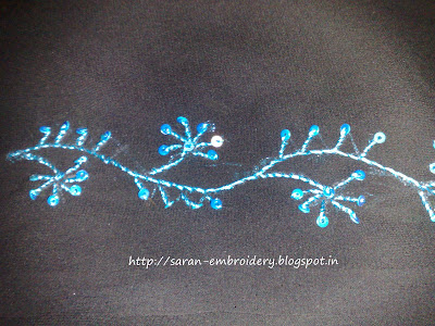 Embroidery Floral Border | Embroidery Machine Information