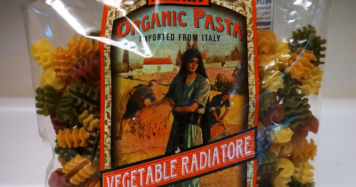 Exploring Trader Joe's Trader Joe's Organic PastaVegetable Radiatore