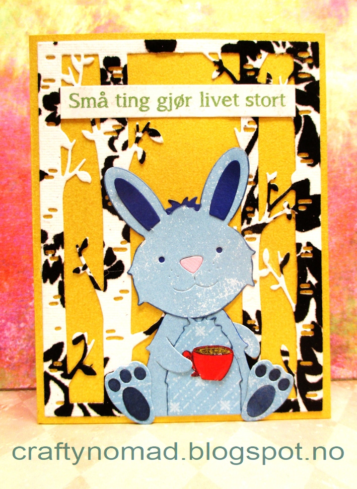 Crafty Nomad Bunnies Like Coffee