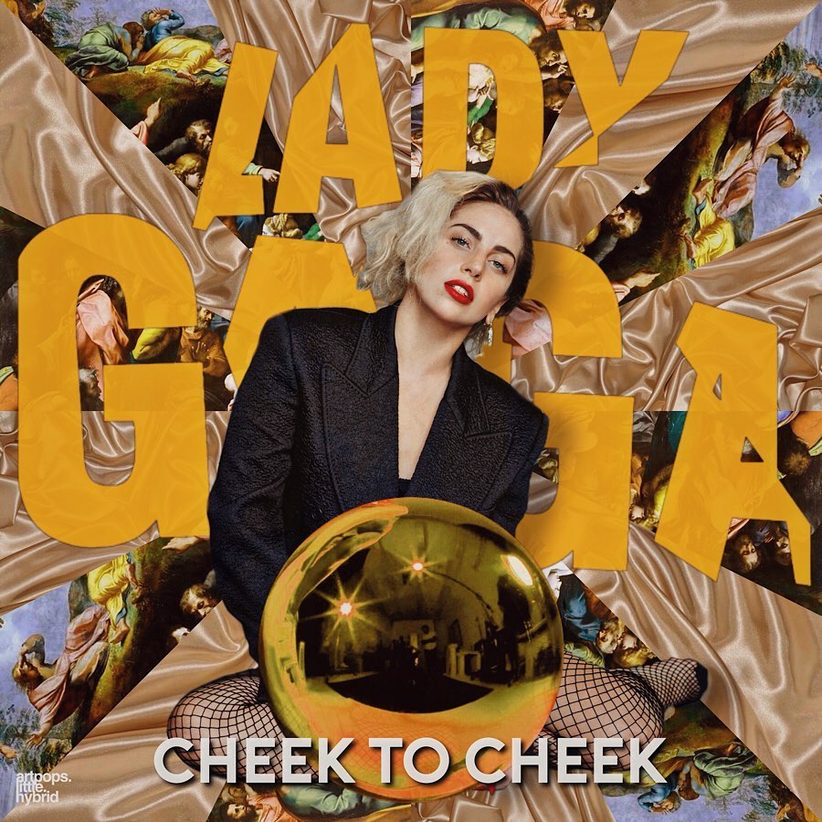 Lady Gaga Fanmade Covers Cheek to