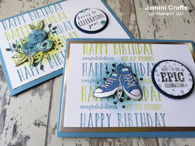 Happy Birthday card perfect for both male and female cards. Uses Perennial Birthday