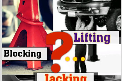 Pengertian Jacking, Blocking Dan Lifting Beserta Pengaplikasiannya