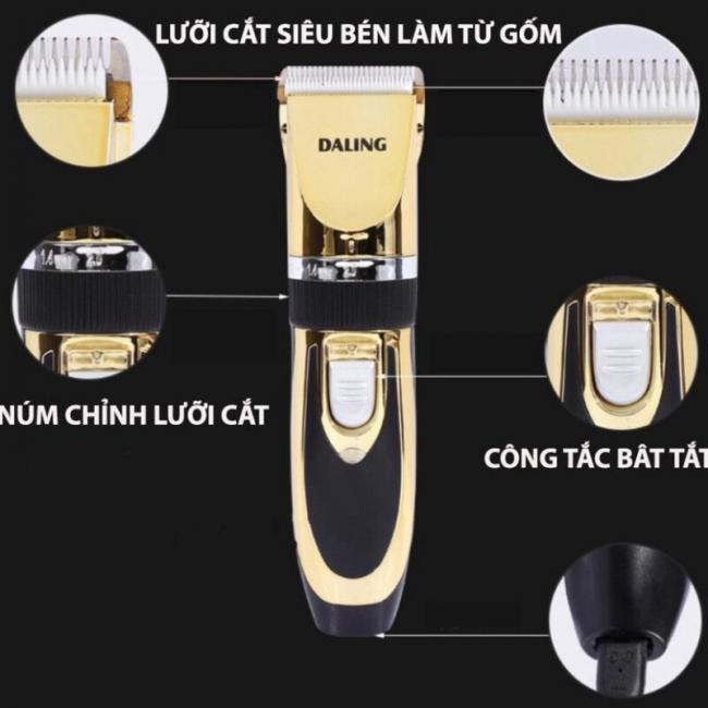[Chính Hãng] Tông Đơ Cắt Tóc Daling 1006