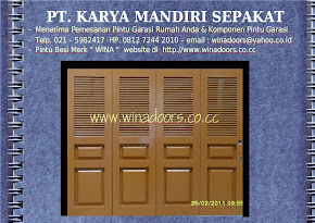 PINTU GARASI WINA TYPE W380 - D2