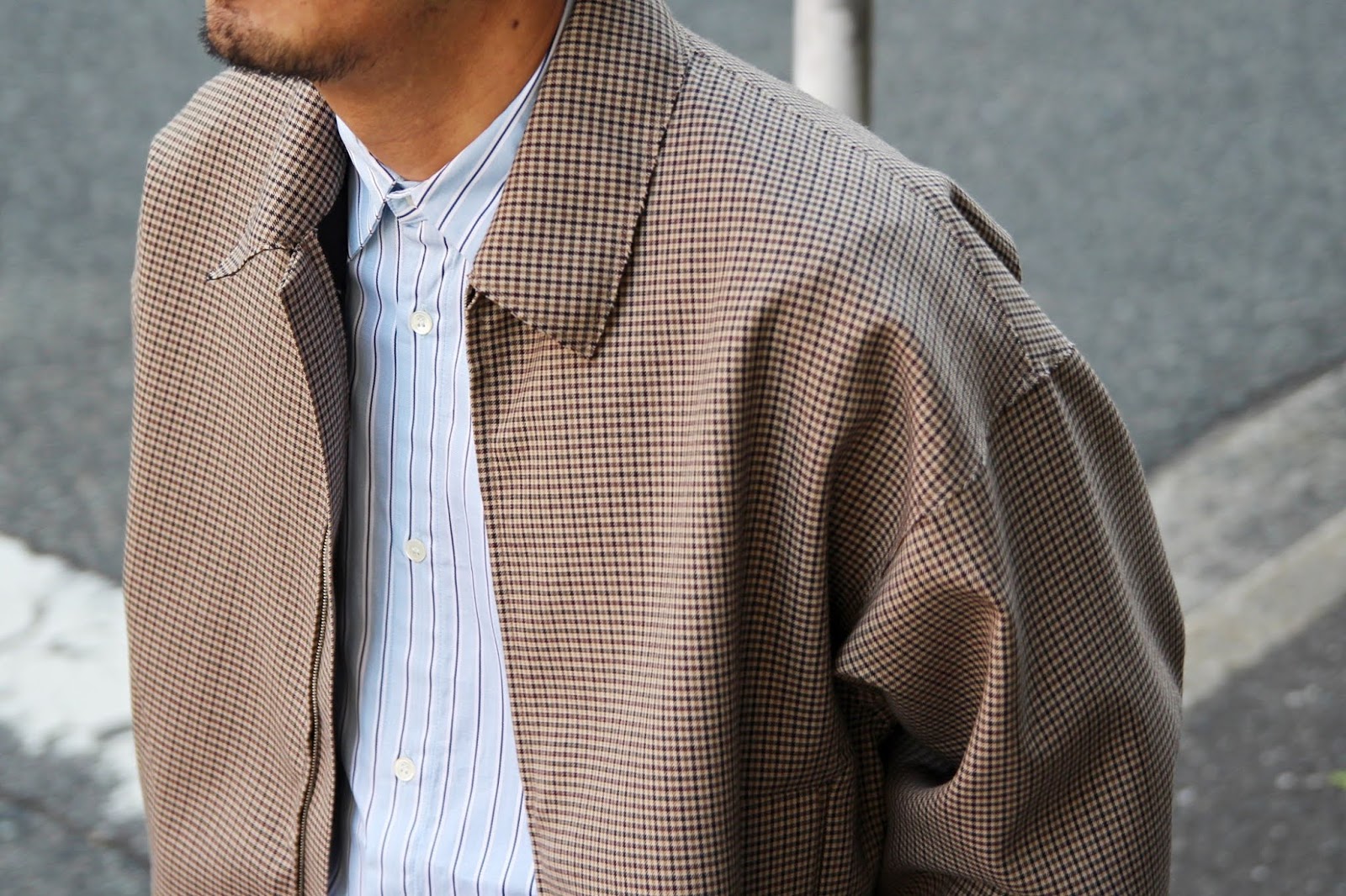 YOKE CUT-OFF DRIZZLER JACKET