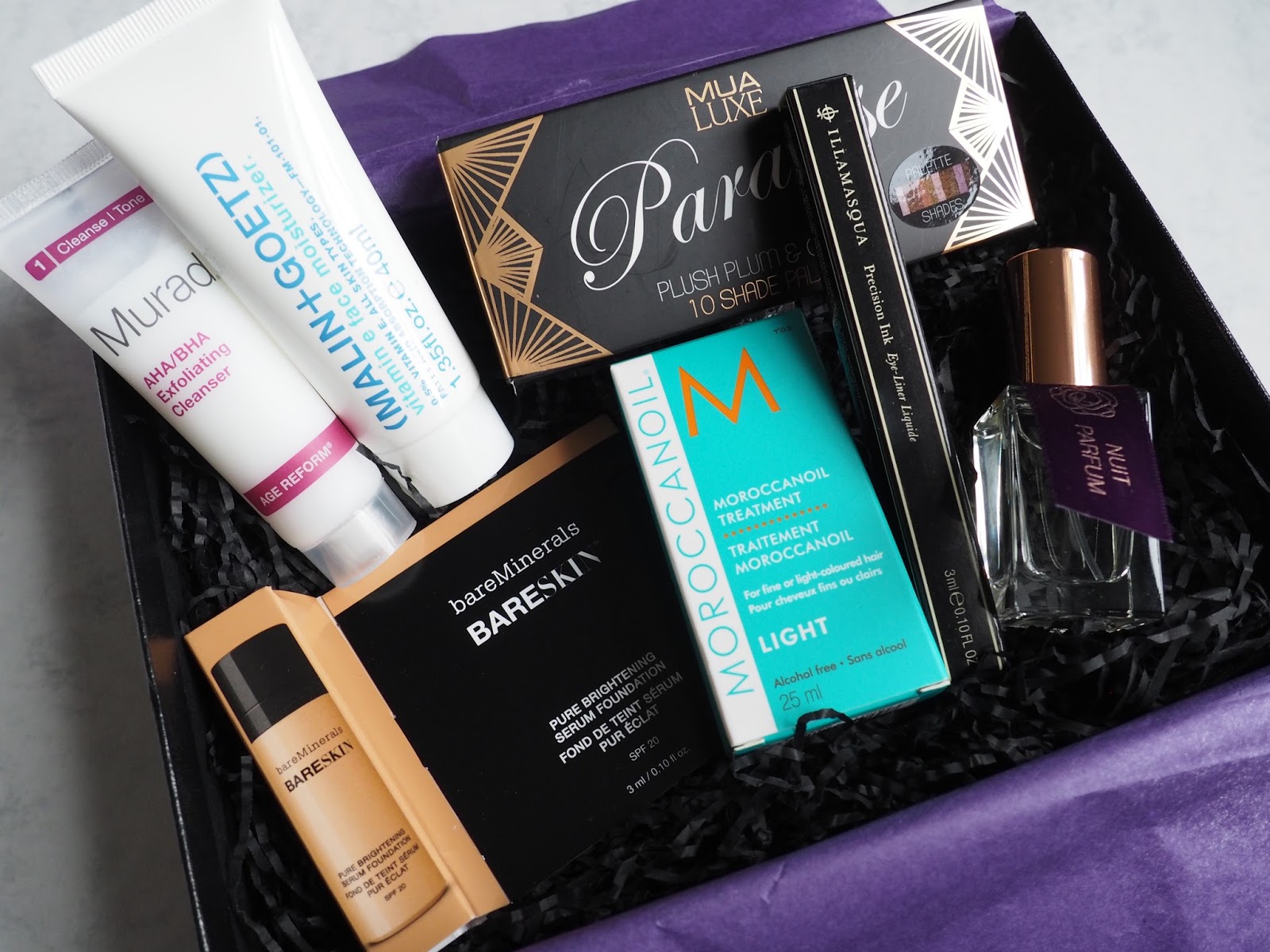 Glamour Spring edit beauty box review Latest in Beauty 