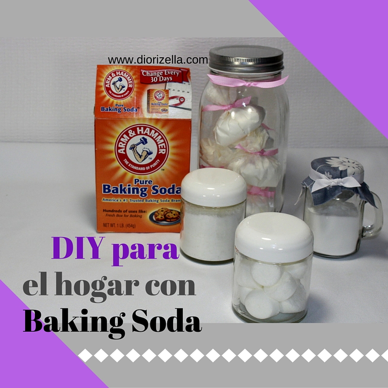 Diorizella En Casa DIY para el Hogar con Baking Soda
