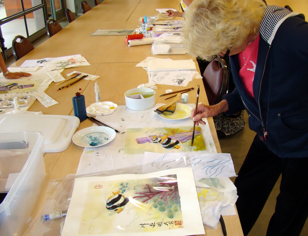 Chinese Brush Painting Diana Wong Art classes