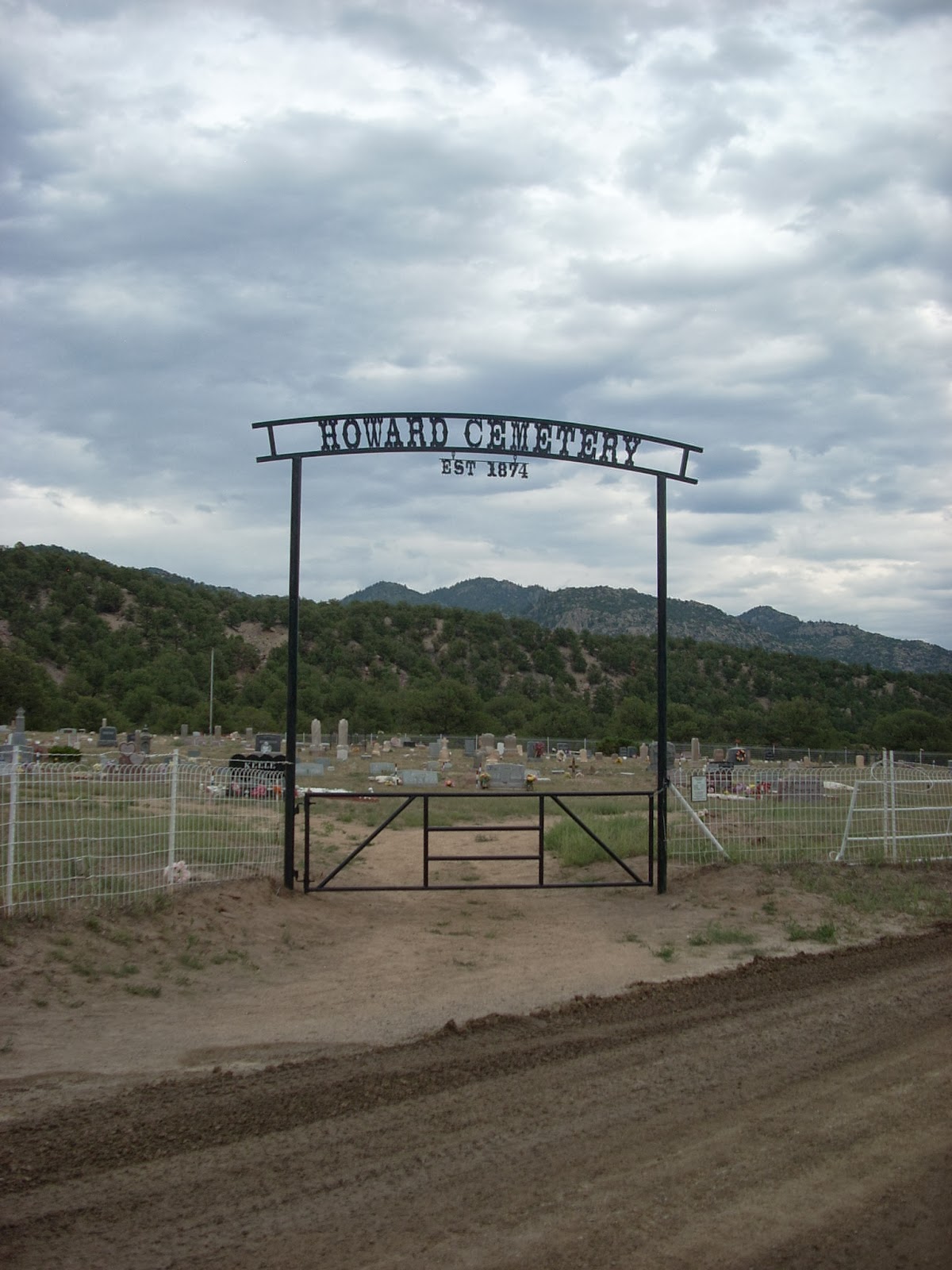 TIS Ironwork Howard Cemetery entryway