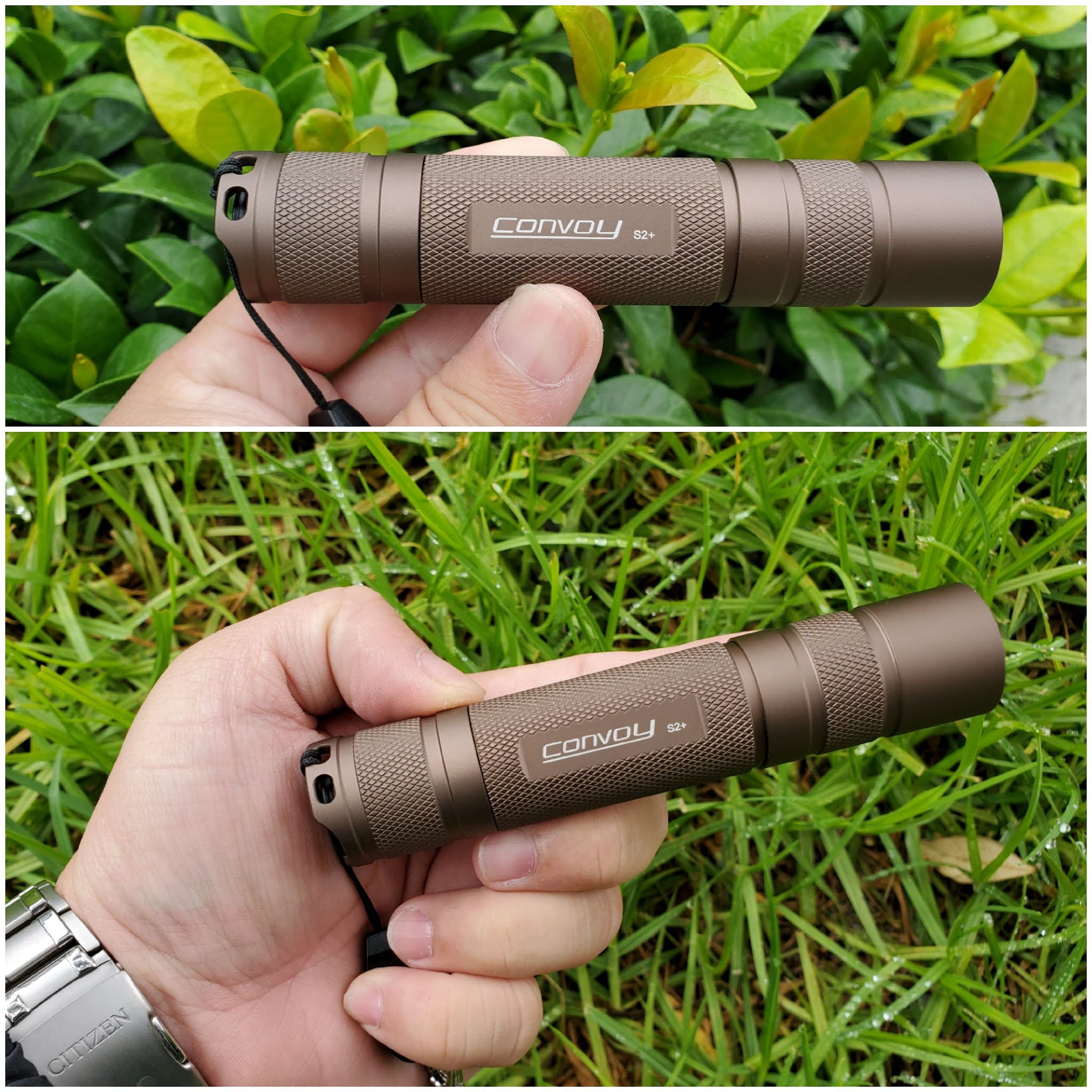 My new EDC flashlight Custom Convoy S2+ [ ZEROSEVEN ]