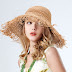 Women's Hand-woven Breathable Foldable Sunshade Hat Fisherman Beach Hat